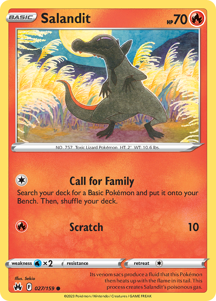 027/159 - Salandit - [Common] - Reverse Holo