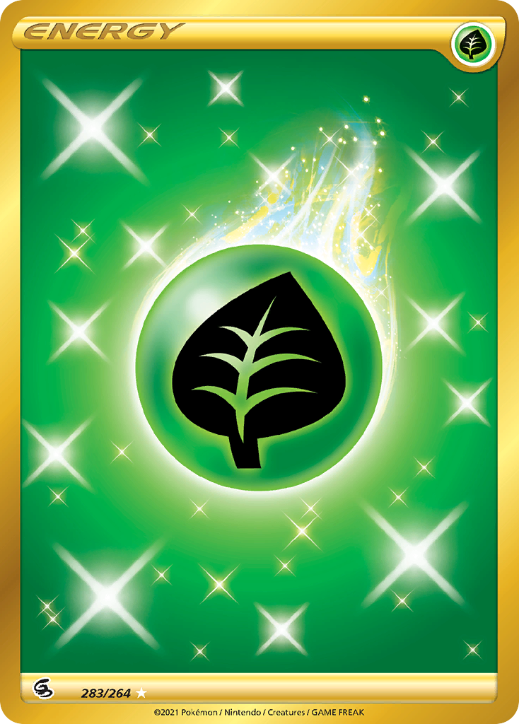 Pokémonkaart 283/264 - Grass Energy - Fusion Strike - [Rare Secret]