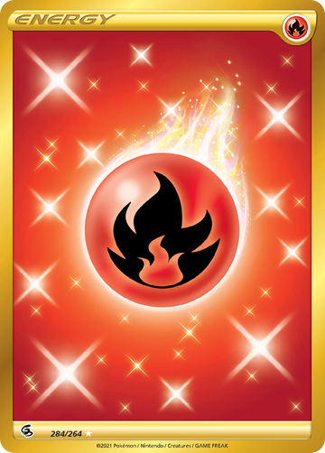 284/264 - Fire Energy - [Rare Secret]