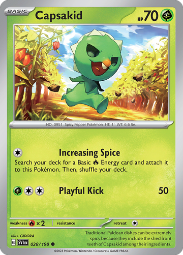 028/198 - Capsakid - [Common] - Reverse Holo