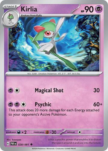 028/091 - Kirlia - [Uncommon]