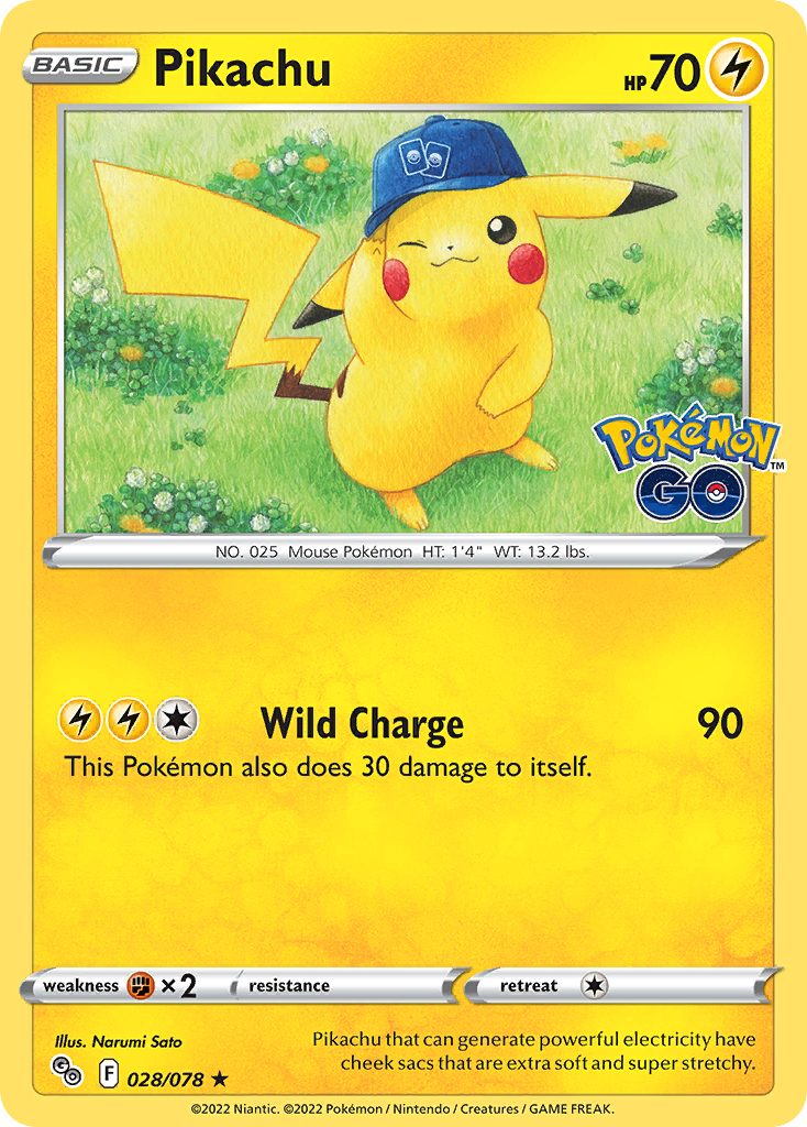 028/078 - Pikachu - [Rare Holo]