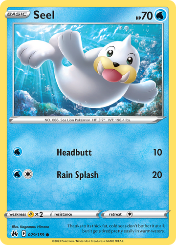 029/159 - Seel - [Common] - Reverse Holo