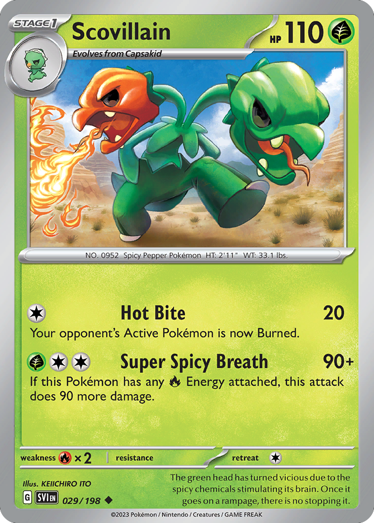 029/198 - Scovillain - [Uncommon] - Reverse Holo