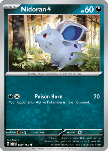 029/165 - Nidoran♀ - [Common]