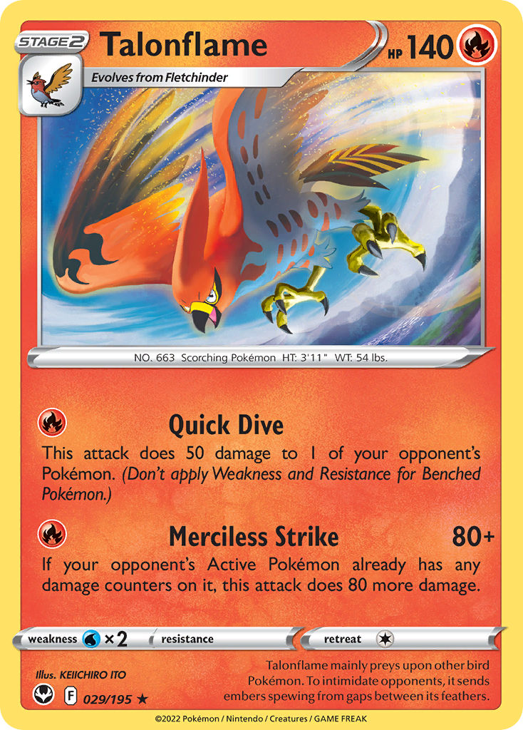 029/195 - Talonflame - [Rare]