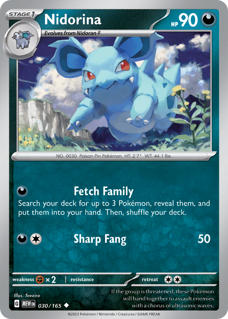 030/165 - Nidorina - [Uncommon]
