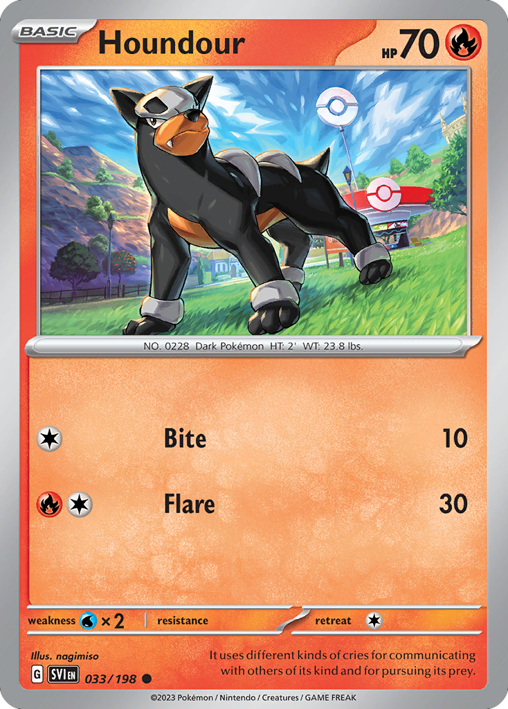 033/198 - Houndour - [Common]