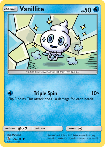 033/145 - Vanillite - [Common]