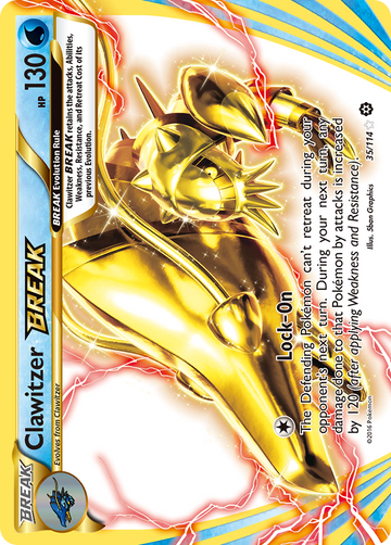 35/114 - Clawitzer BREAK - [Rare BREAK]