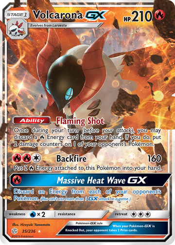 035/236 - Volcarona-GX - [Rare Holo GX]