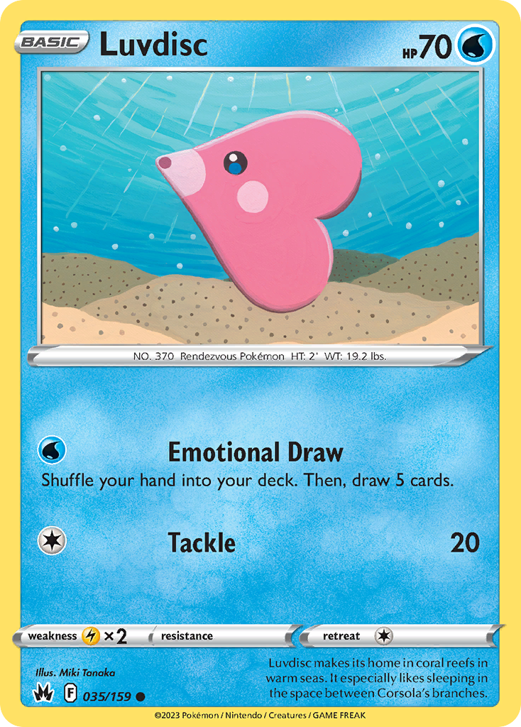 035/159 - Luvdisc - [Common] - Reverse Holo