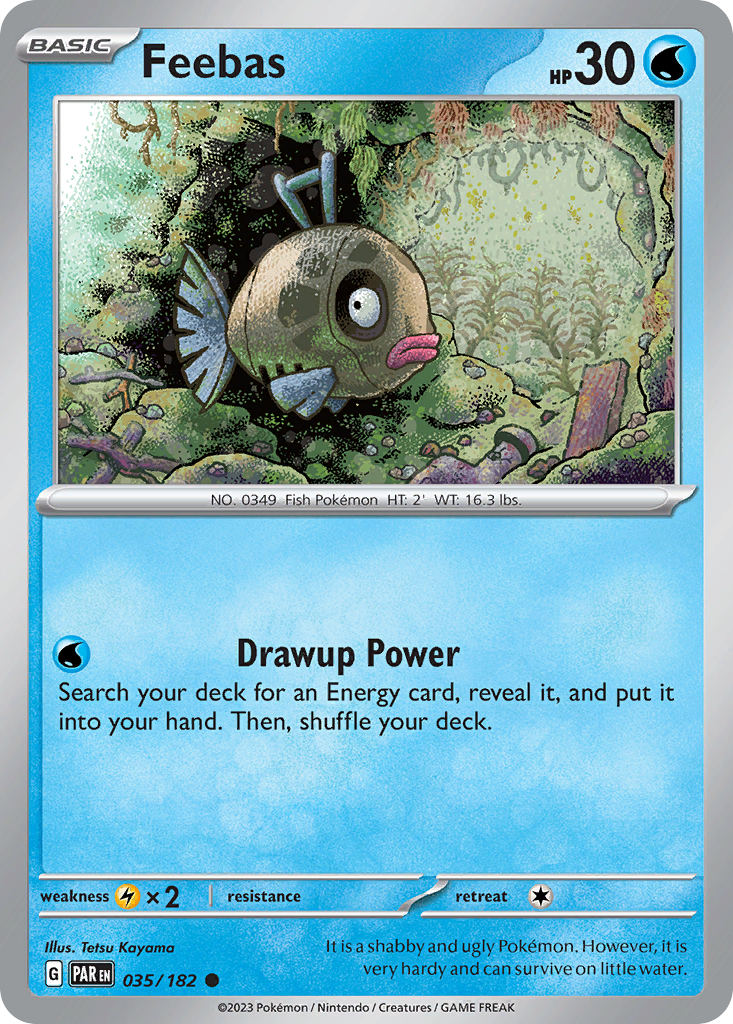 035/182 - Feebas - [Common] - Reverse Holo-Pokemeister