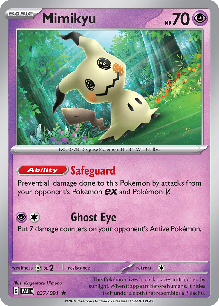 037/091 - Mimikyu - [Rare]