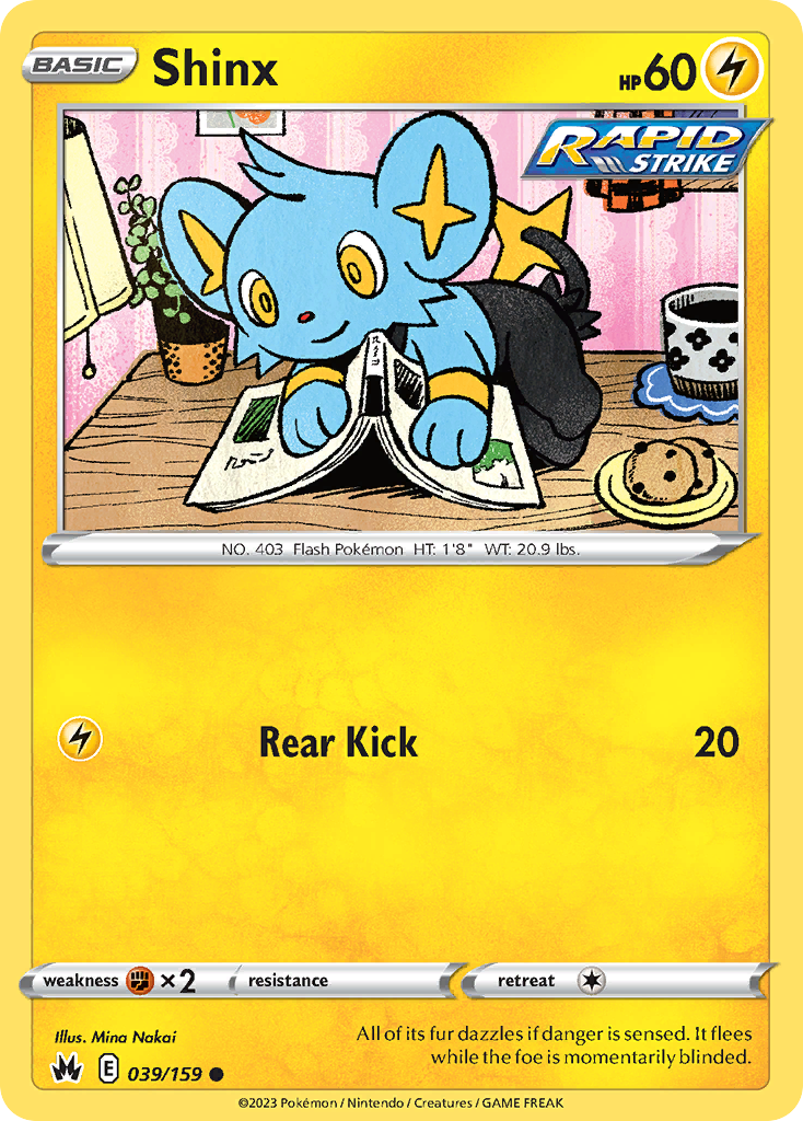 039/159 - Shinx - [Common] - Reverse Holo