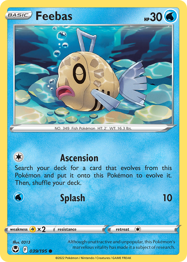 039/195 - Feebas - [Common] - Reverse Holo