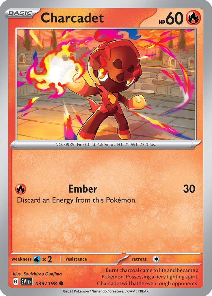 039/198 - Charcadet - [Common] - Reverse Holo