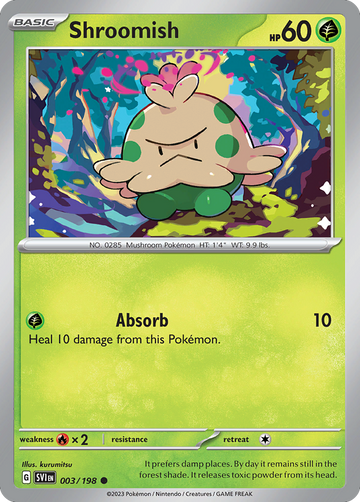 003/198 - Shroomish - [Common] - Reverse Holo