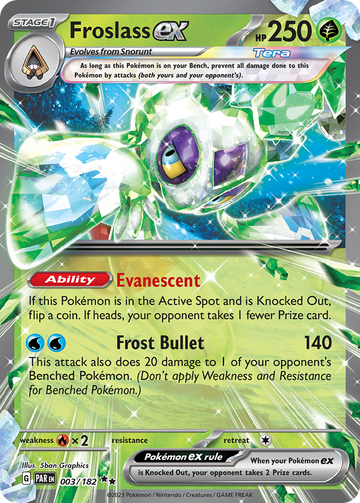 003/182 - Froslass ex - [Double Rare]-Pokemeister