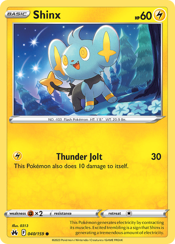 040/159 - Shinx - [Common] - Reverse Holo