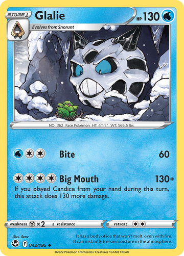 042/195 - Glalie - [Uncommon]