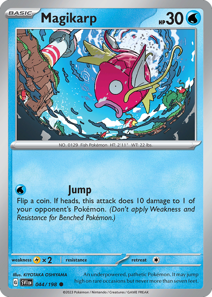044/198 - Magikarp - [Common] - Reverse Holo
