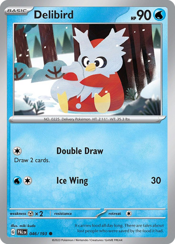 046/193 - Delibird - [Common] - Reverse Holo