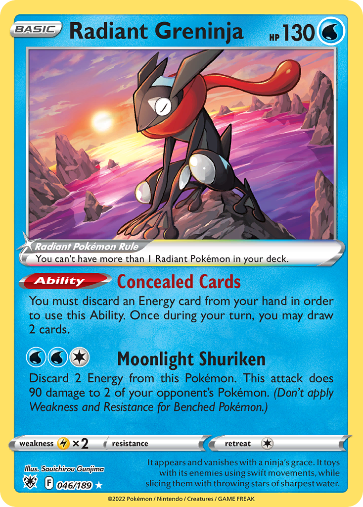 046/189 - Radiant Greninja - [Radiant Rare]