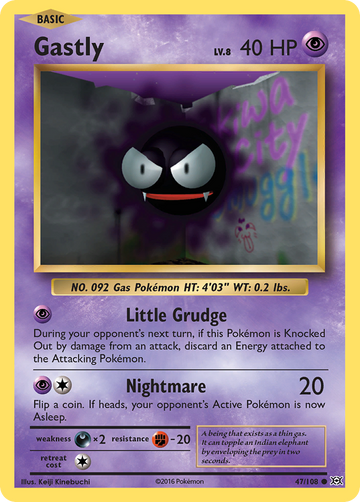 47/108 - Gastly - [Common]