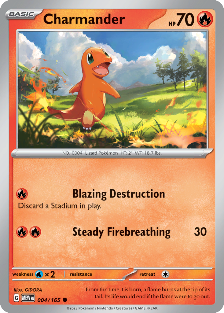 004/165 - Charmander - [Common]