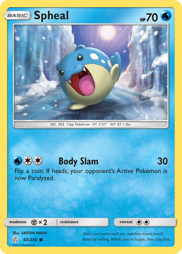 050/236 - Spheal - [Common] - Reverse Holo