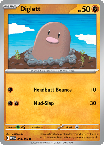 050/165 - Diglett - [Common]