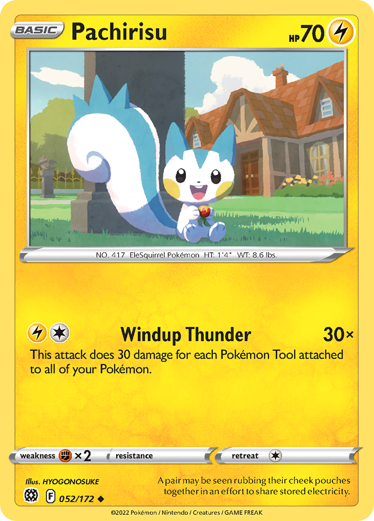 052/172 - Pachirisu - Reverse Holo - [Uncommon]