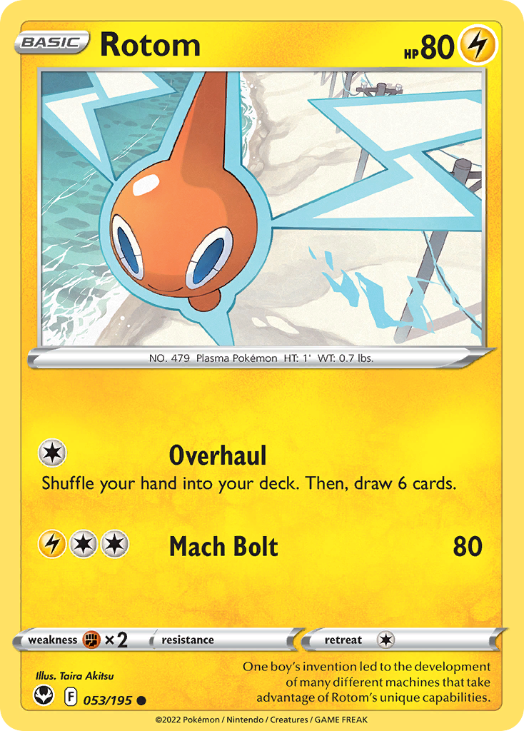 053/195 - Rotom - [Common] - Reverse Holo