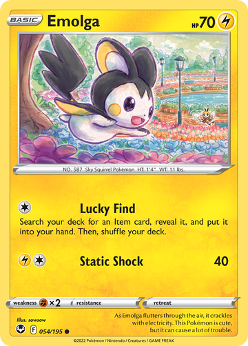 054/195 - Emolga - [Common]