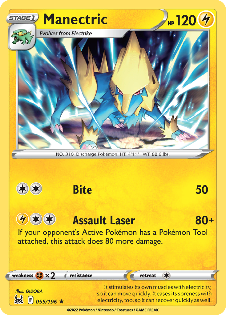 055/196 - Manectric - [Rare]