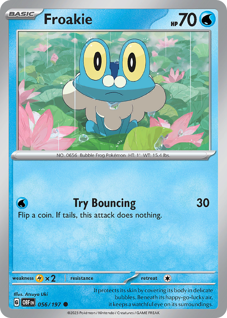 056/197 - Froakie - [Common] - Reverse Holo