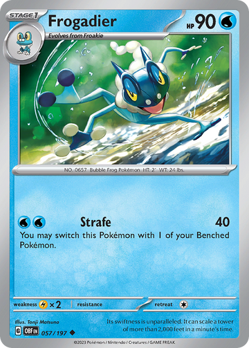 057/197 - Frogadier - [Uncommon] - Reverse Holo
