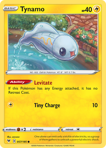 Pokémonkaart 057/185 - Tynamo - Vivid Voltage - [Common]