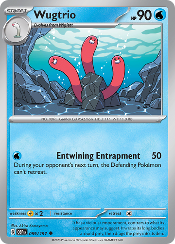 059/197 - Wugtrio - [Uncommon] - Reverse Holo