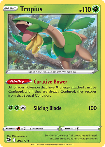 005/172 - Tropius - Reverse Holo - [Uncommon]