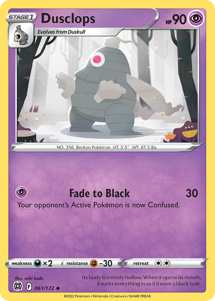 061/172 - Dusclops - Reverse Holo - [Uncommon]