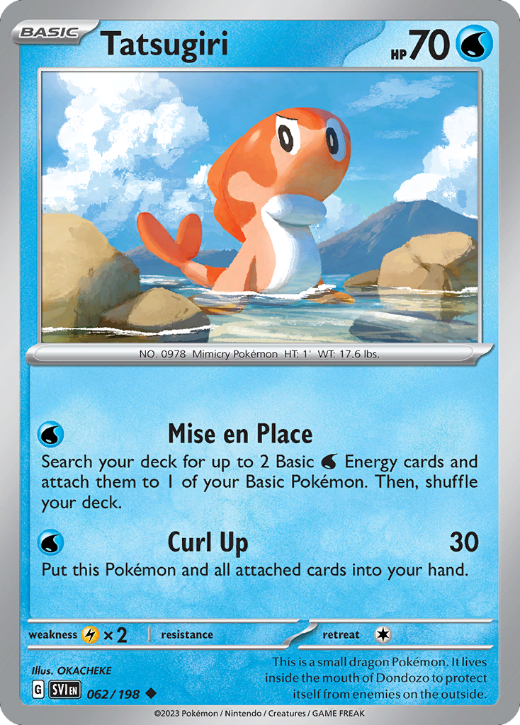062/198 - Tatsugiri - [Uncommon] - Reverse Holo