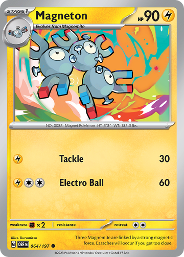 064/197 - Magneton - [Common] - Reverse Holo