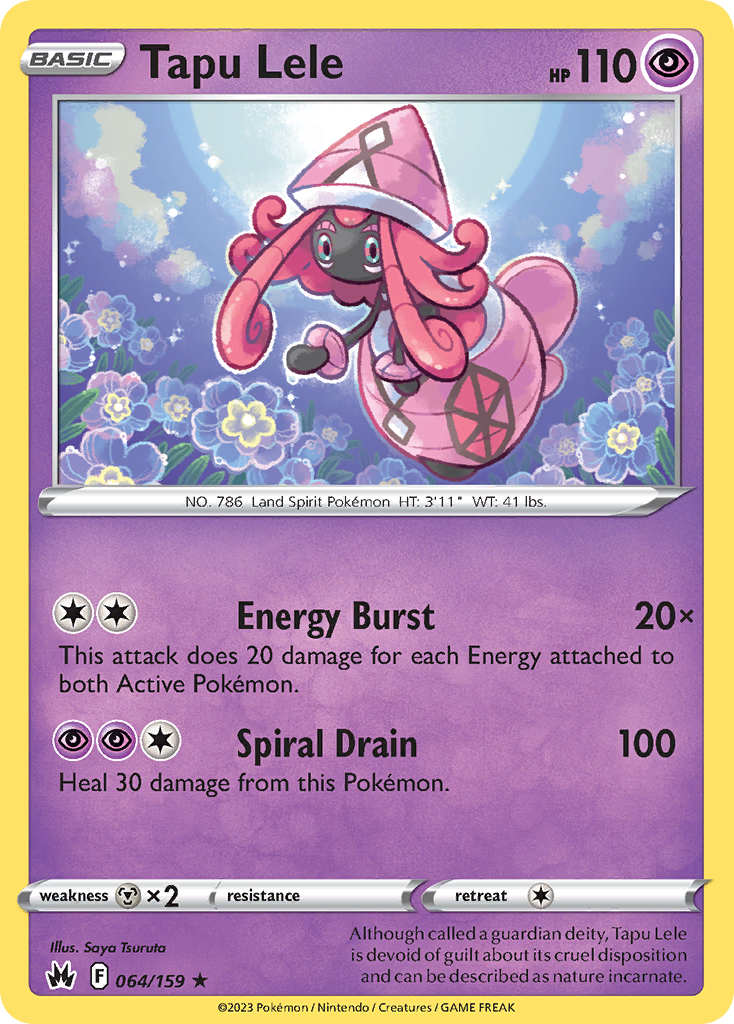 064/159 - Tapu Lele - [Rare Holo]