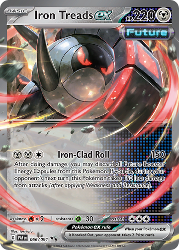 066/091 - Iron Treads ex - [Double Rare]