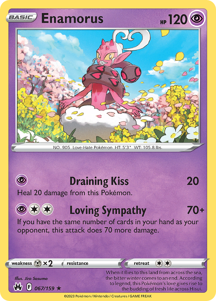 067/159 - Enamorus - [Rare] - Reverse Holo