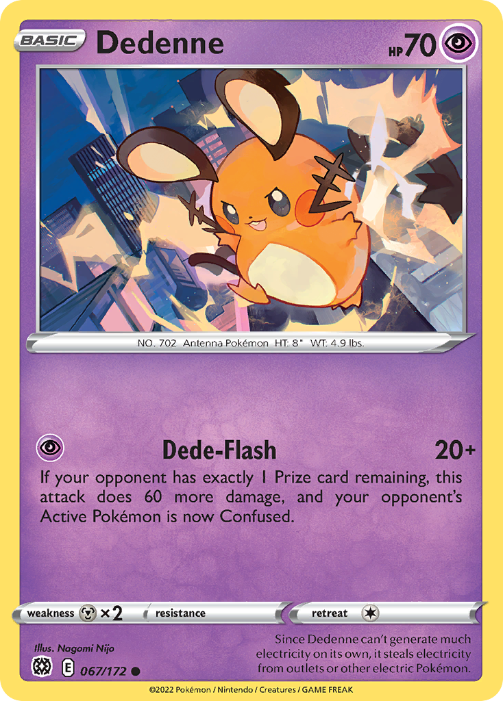 067/172 - Dedenne - Reverse Holo - [Common]