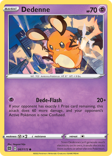 067/172 - Dedenne - Reverse Holo - [Common]