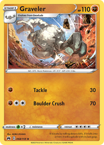 068/159 - Graveler - [Uncommon]